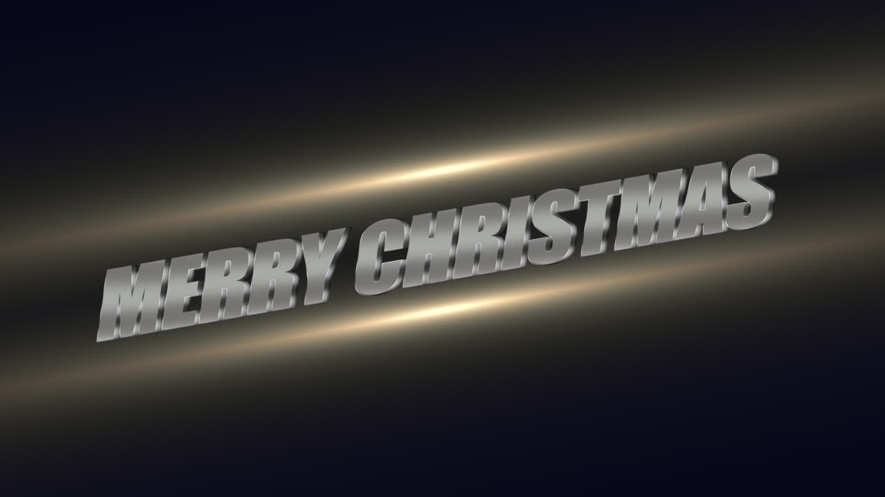 texto moderno de feliz navidad con confeti en gradiente negro