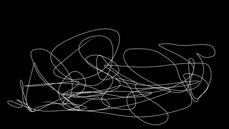 animazione con consistenza disegnata a mano