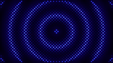 fondo de bucle azul con luz de led incandescente