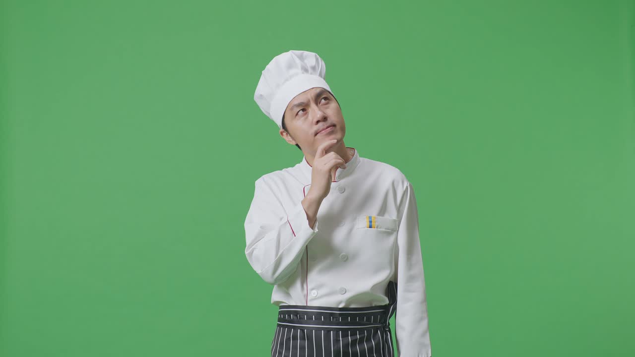 Chef in Different Expressions