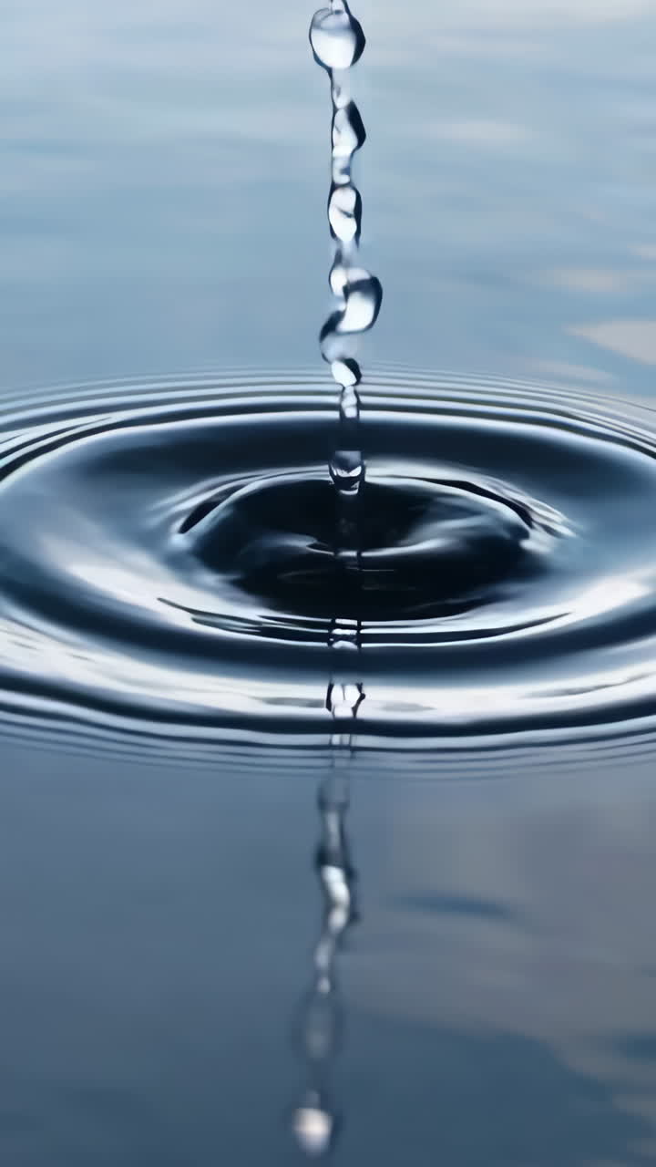 salpicadura de gota de agua