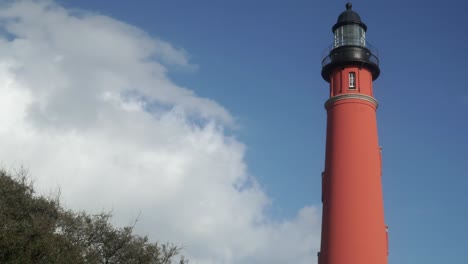 Faro-De-Ponce-De-Leon-Ubicado-En-La-Costa-Este-Central-De-Florida-Al-Norte-De-Dayton-Beach-Florida