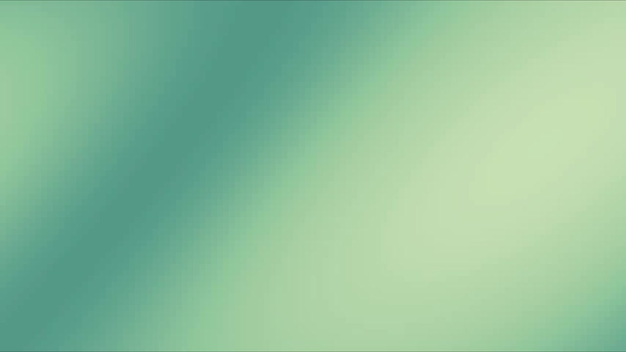 Abstract Soft Green Gradient Motion Background