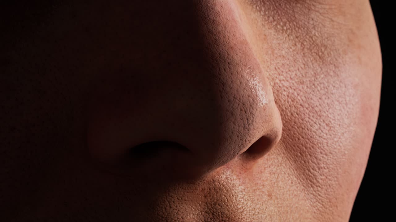 Close-up Hidung Manusia