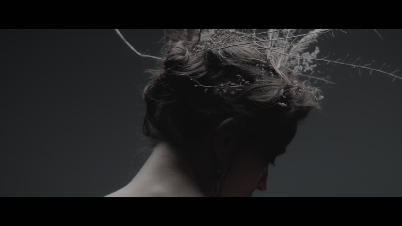 A woman dressed as mother nature