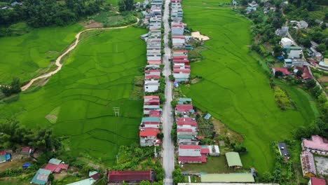 people travelling through yên minh in the yên minh district, ha giang, vietnam