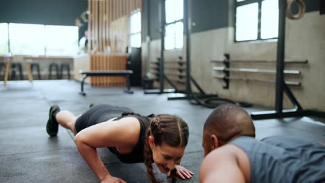 couple working out together