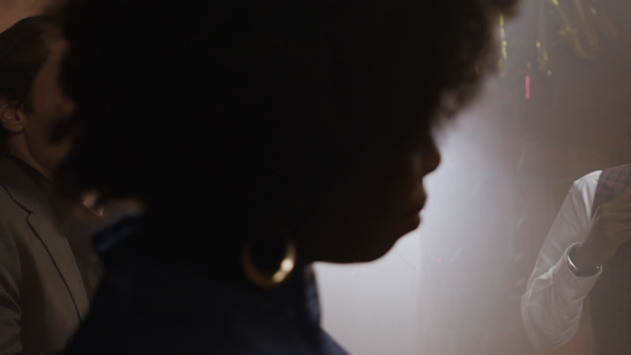 Party celebration with friends