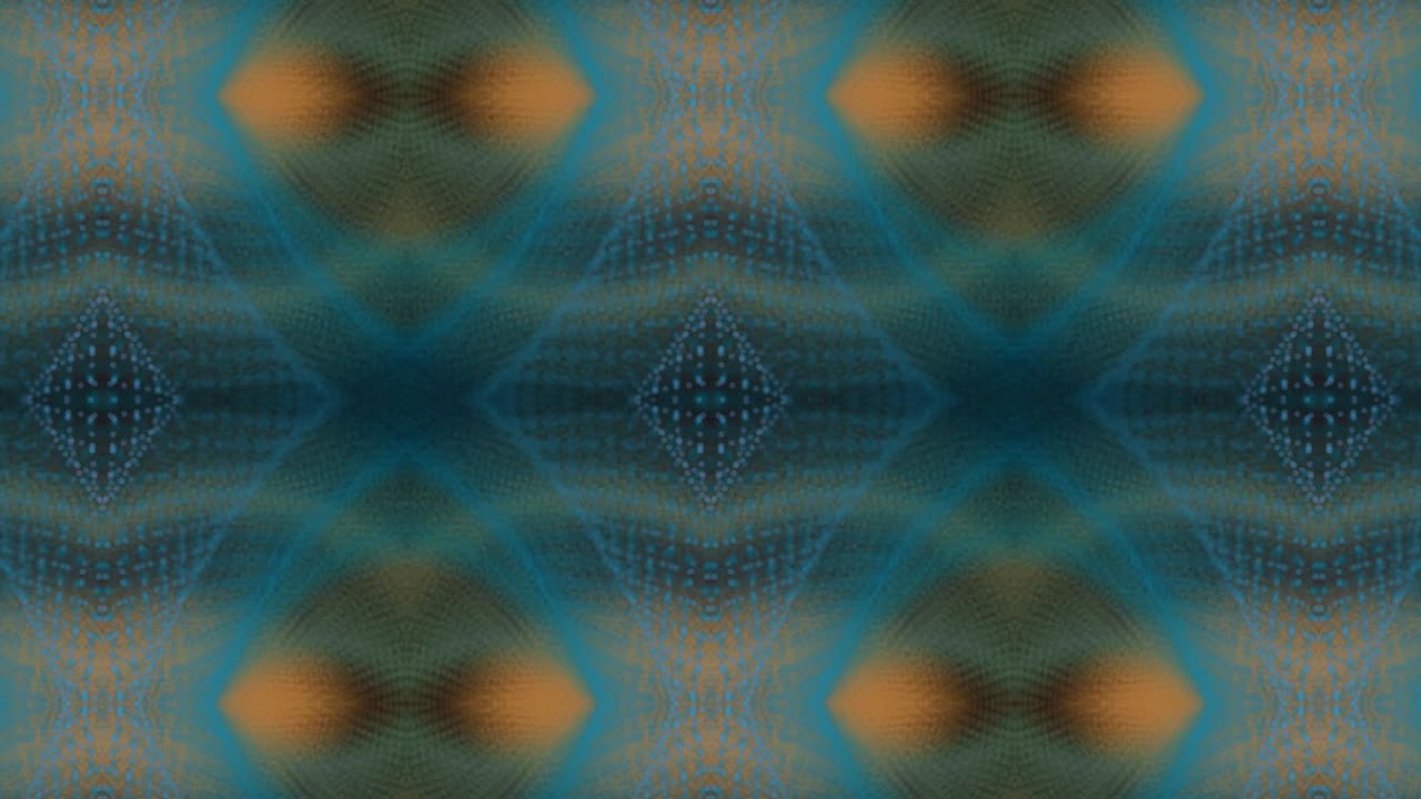 Moving kaleidoscope. 4K motion graphics