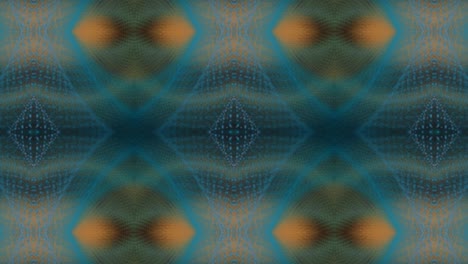 kaleidoscopio en movimiento. gráficos en movimiento de 4k