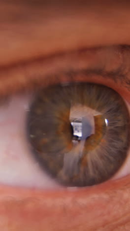 close up of eye