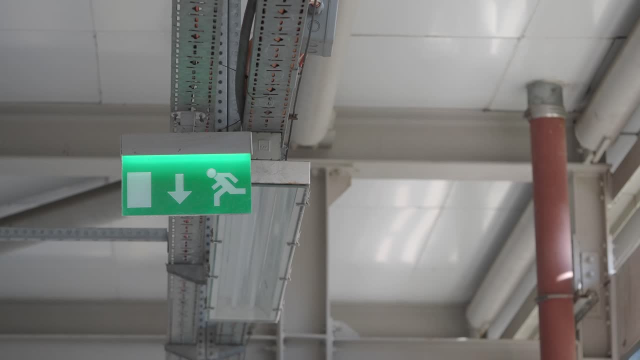 Nödsignering för utgång