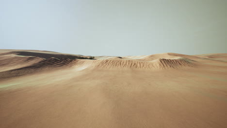 desert landscape with sand dunes