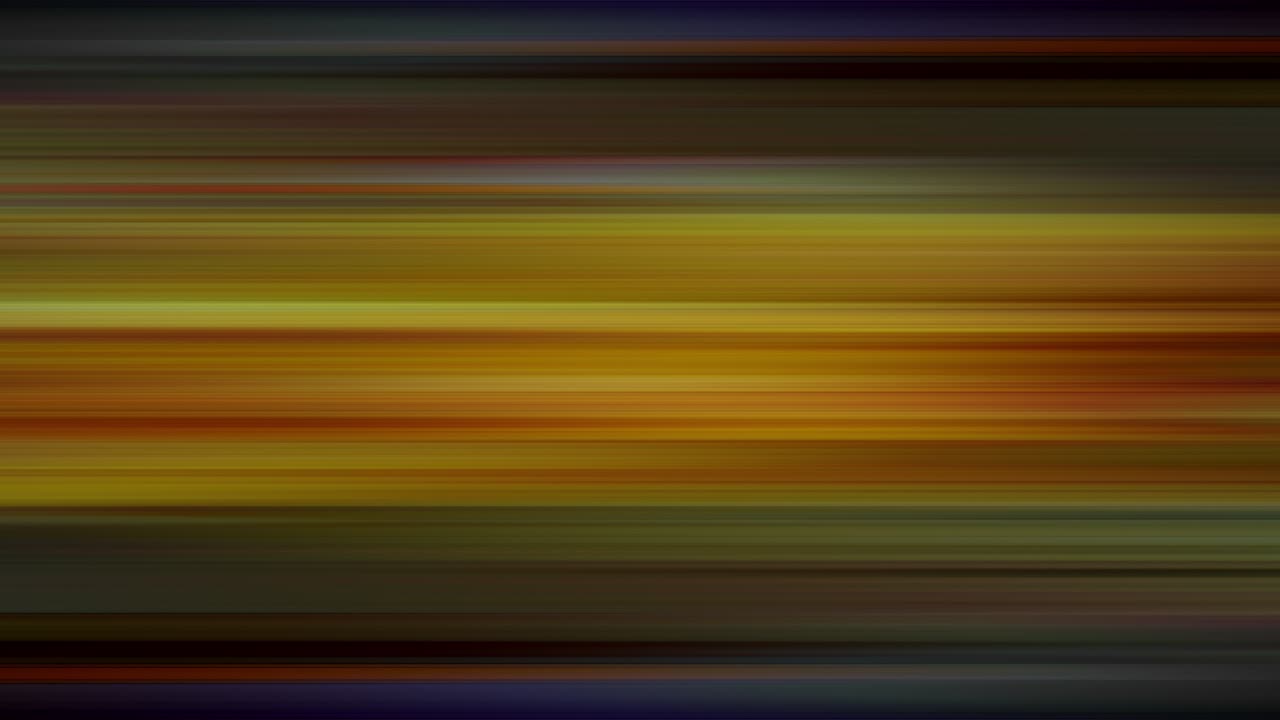 movimiento abstracto rápido de rayos de neón multicolores línea de gradiente horizontal en fondo negro. animación de bucle sin costuras 4k con rayos de luz fondo de movimiento de línea de velocidad para introducción, vacaciones, tecnología