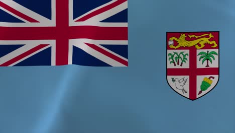 fiji waving flag 4k moving wallpaper background