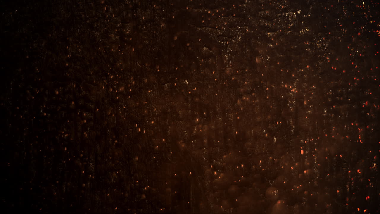 그루지 텍스처에 빨간색 글리터와 먼지를 날립니다.