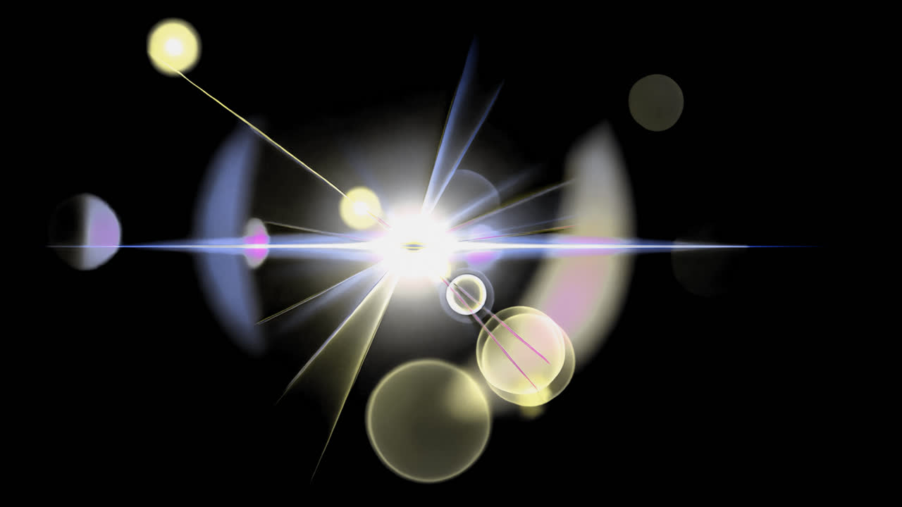 추상적인 빛 효과