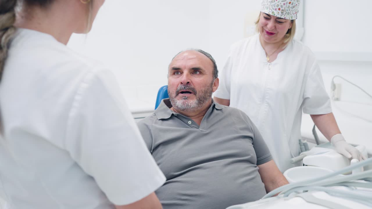 Patient at the Dentist