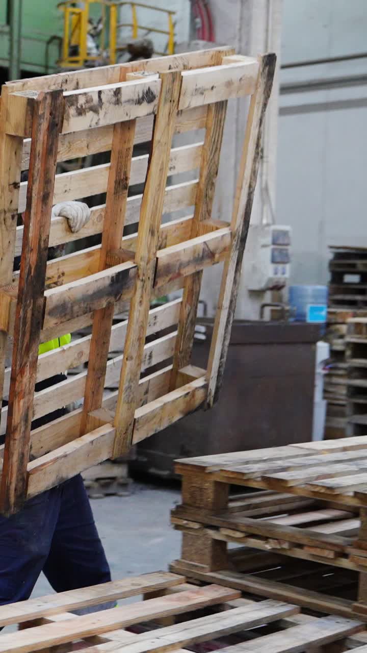 Pallet Handling and Woodworking