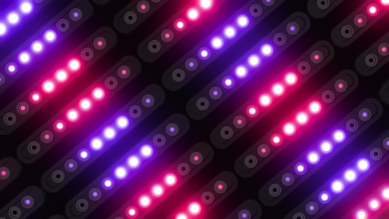 Modello di luce al neon astratto