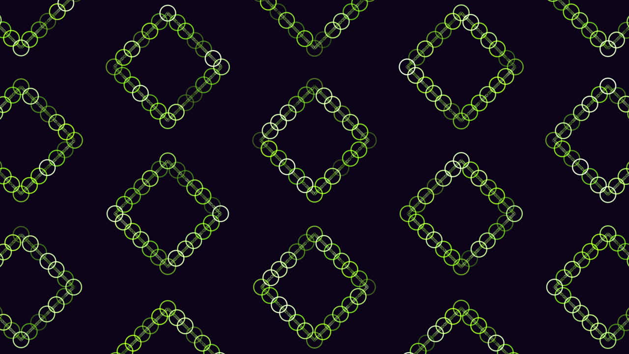 patrón de cubos de anillos de arco iris en degradado negro.