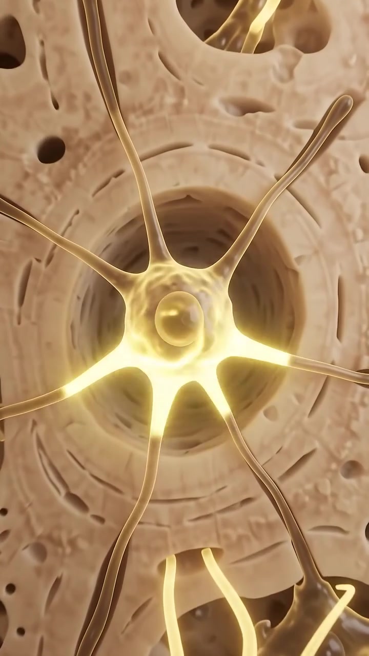 3D Medical Animation of Human Bone Structure and Nerve Pathways
