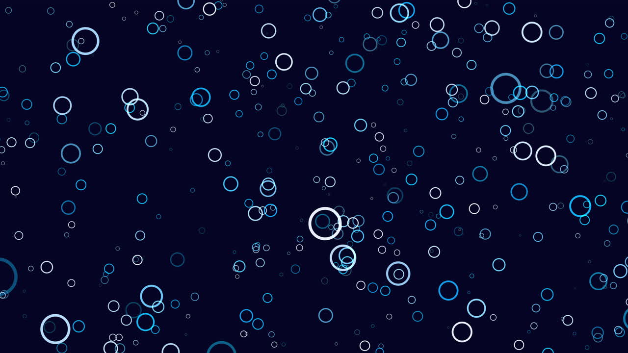 Blue and white circular pattern on dark background versatile design element