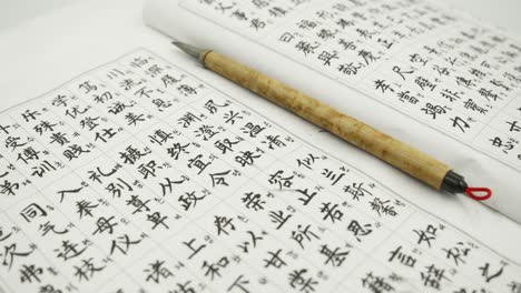 千字の古典 - 漢詩 - 本の表紙 千字文の本で中国語を練習