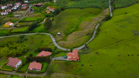 Two-cars-driving-on-a-small-road-near-a-colombian-town-called-Jardin