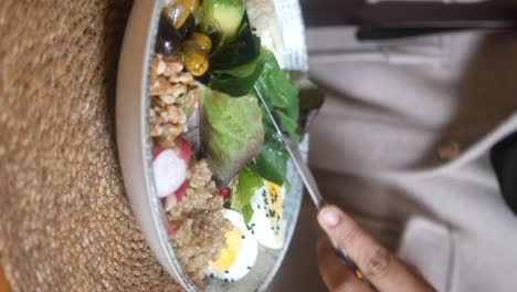 healthy salad bowl