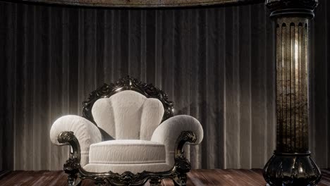 luxurious-theater-curtain-stage-with-chair