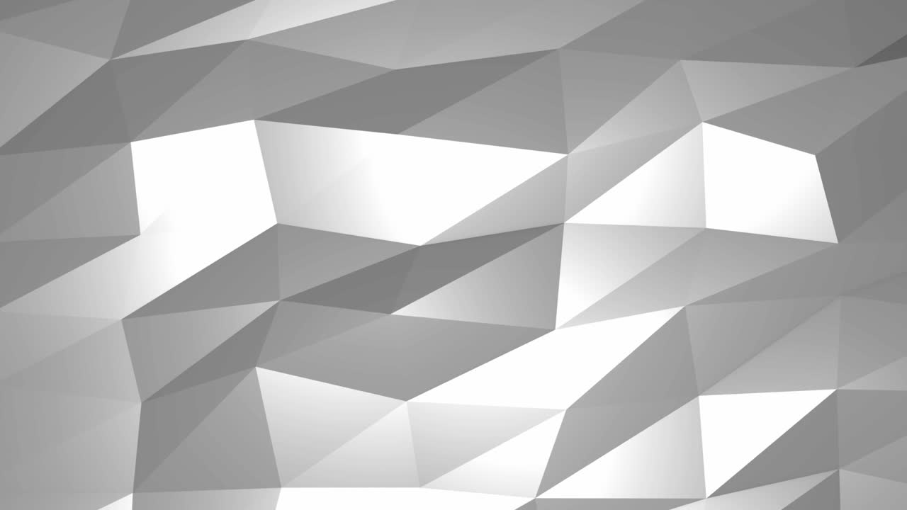 Black and white low poly background