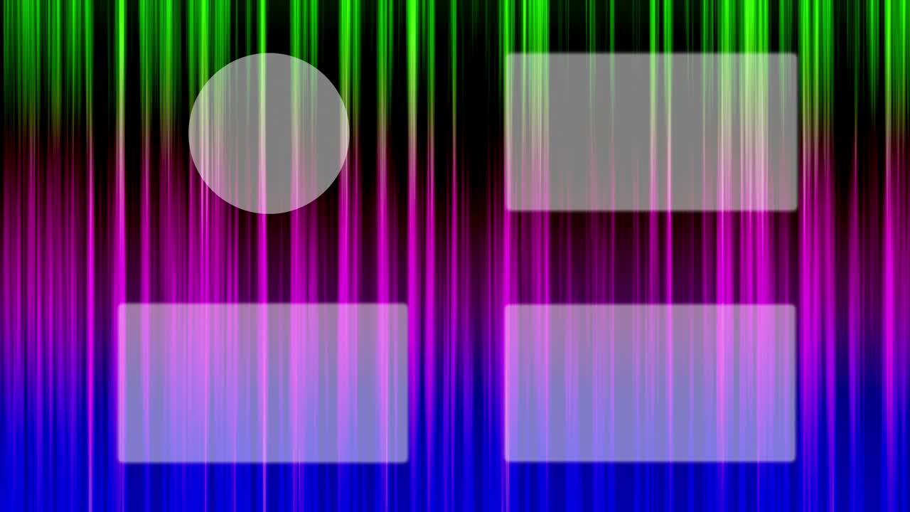 gradación de línea card de finalización pantalla de finalización gráficos de movimiento