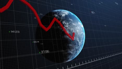 Animación-Del-Procesamiento-De-Datos-Financieros-En-Todo-El-Mundo.