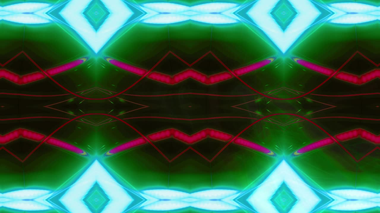 Geometrické čáry, VJ pohybová smyčka