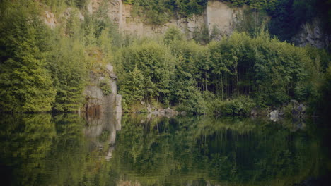 lake in mountains