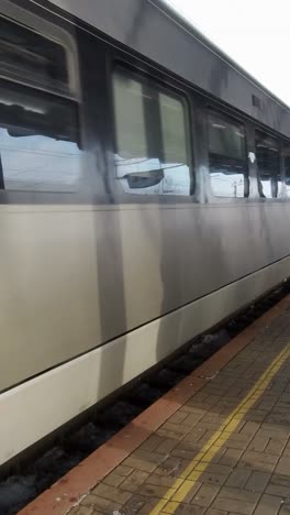 modern high speed train