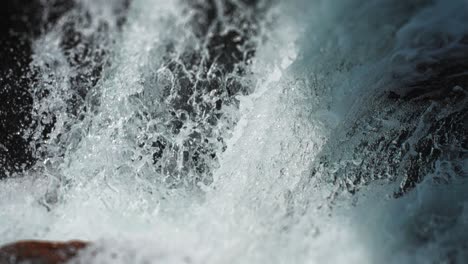 clean fresh water falling over the rocks