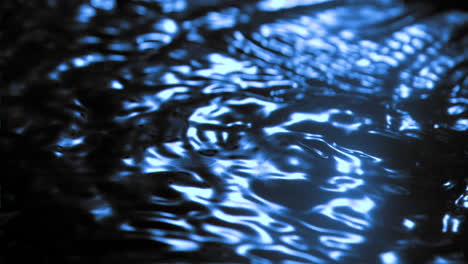 water moving in super slow motion on the floor