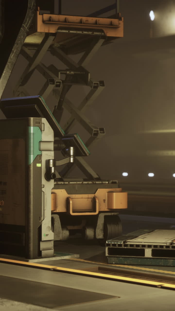 Laboratory workspace featuring advanced equipment and tools for research