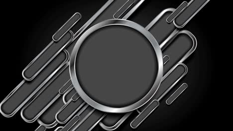 abstract tech metal background motion design