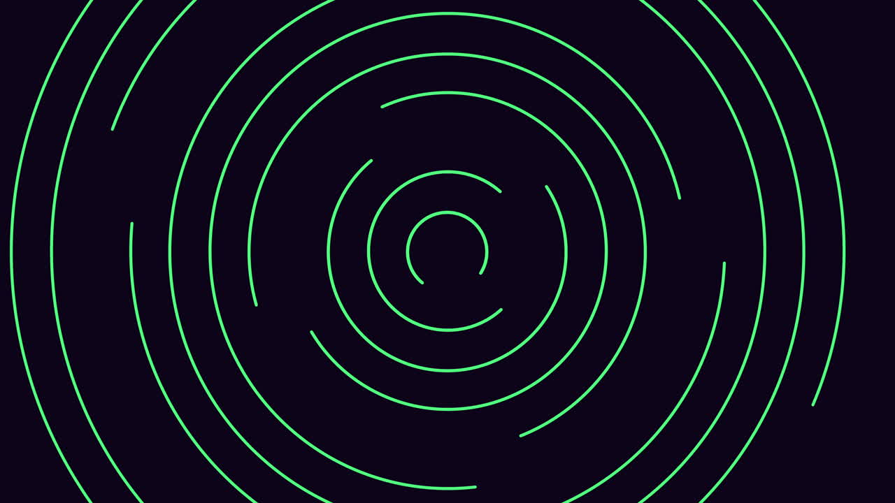 Dynamic black and pink spiral on dark background