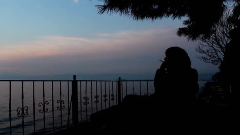 Sadness-Alone-Man-Silhouette-With-Seaview-2