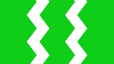 material de bucle de triángulo de onda dentada animación gráficos de movimiento