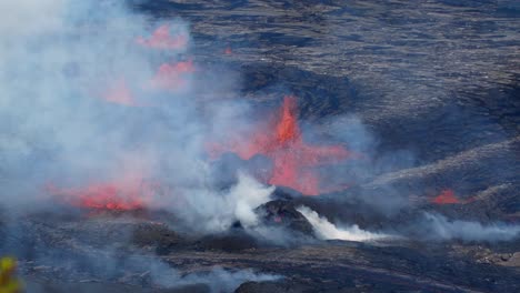 kilauea crater eruption september 11 viewed from the east or south east corner