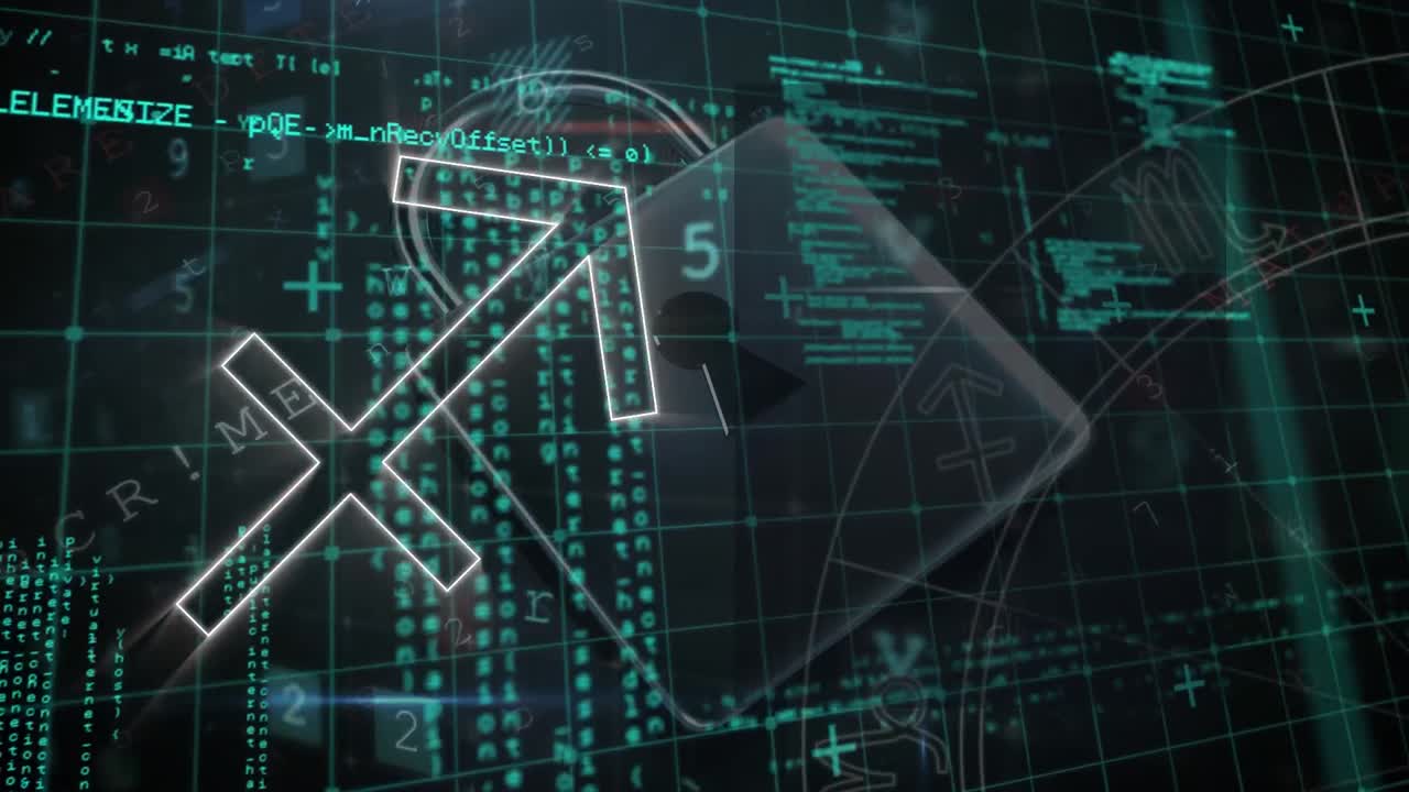 ⁇ 락 위의 모양의 애니메이션과 데이터 처리