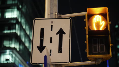 Pedestrian-Crosswalk-Countdown-Timelapse