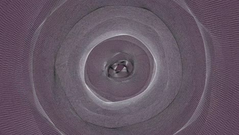 fondo abstracto túnel geométrico fiscedélico vc