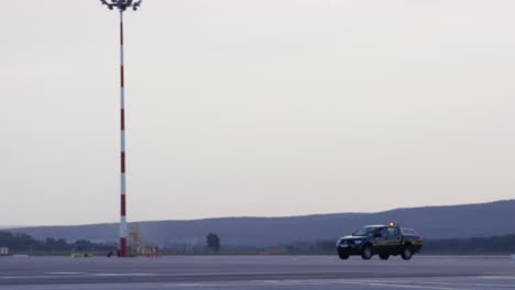 vehículo de tierra del aeropuerto