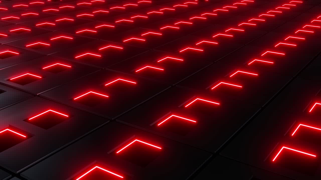 patrón geométrico de neón abstracto
